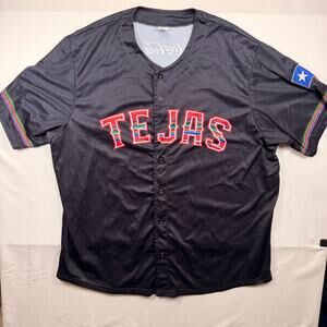 Texas Rangers Tejas Baseball Jersey Size XL